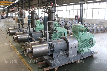 我司為某集團(tuán)設(shè)計生產(chǎn)的大型乳化泵完成
