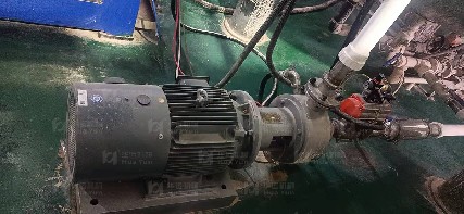 合肥某公司乳化泵使用現場