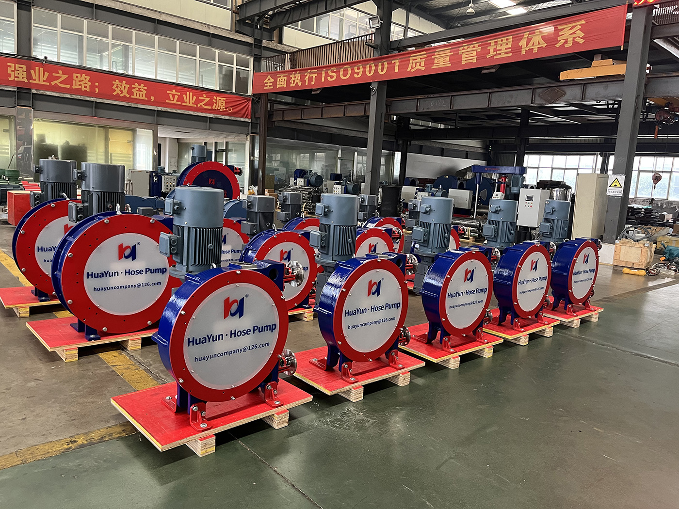 華運機械軟管泵發往南非，賦能當地環保污水處理